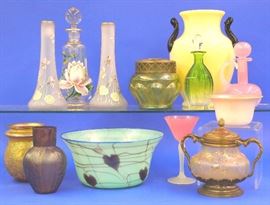 Loetz, Steuben and art glass