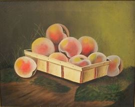 American 19th century oil on canvas still life