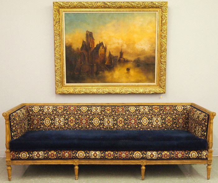 Adams style sofa