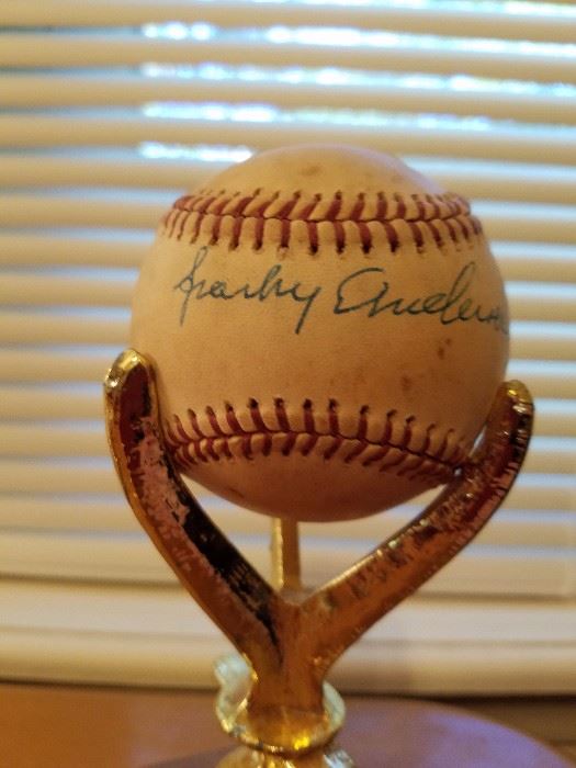 Sparky Anderson autographed baseball.