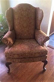 Pair of Wing Chairs 