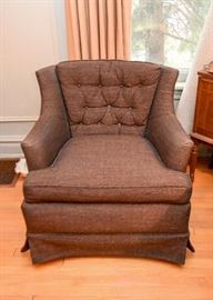 Vintage Tufted Armchair