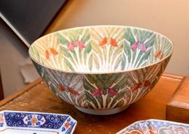 Chinese Porcelain Butterfly Bowl