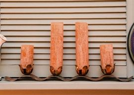 Copper Candle Holder