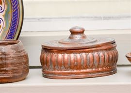 Copper Plated Tin Box