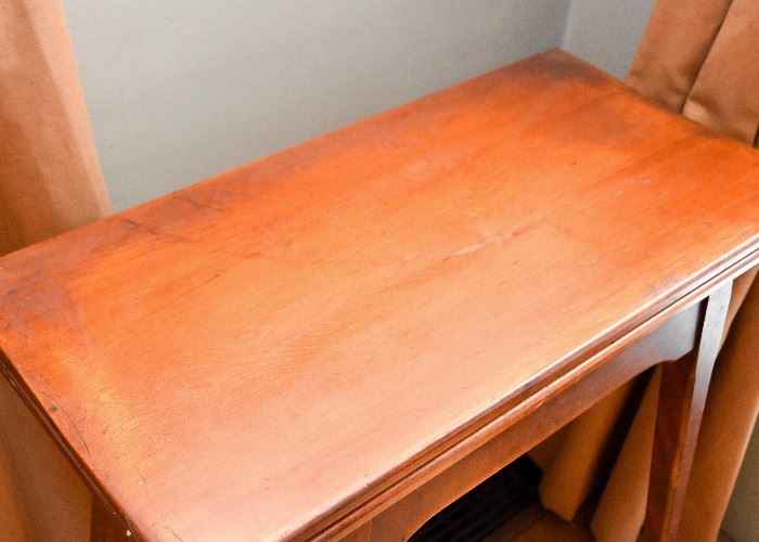 Antique Flip-Top Table