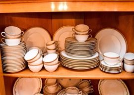 Vintage Fine China (White & Gold)