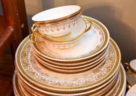 Vintage Fine China (White & Gold)