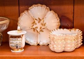 Fine China Oyster Plates