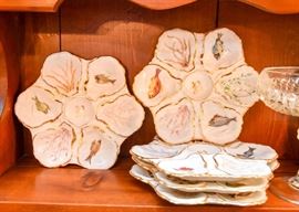 Fine China Oyster Plates