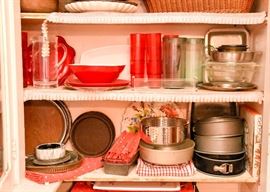 Baking Pans, Mixing Bowls, Serving Pieces, Etc.