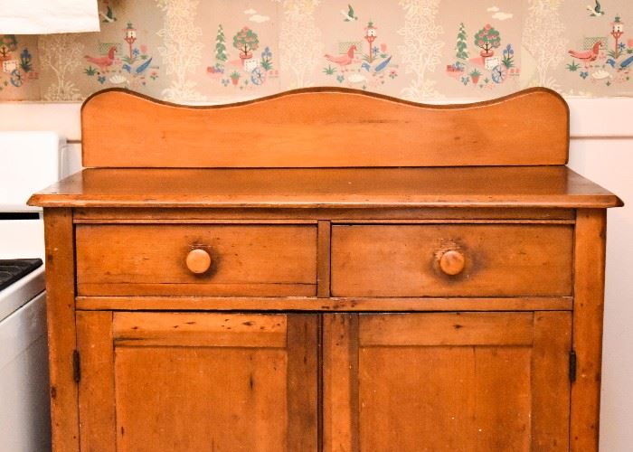 Antique Primitive Jelly Cupboard / Cabinet