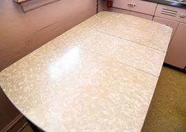 Vintage Formica & Chrome Kitchen Table