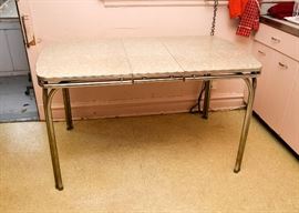Vintage Formica & Chrome Kitchen Table