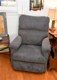 Gray Lounge Chair / Recliner