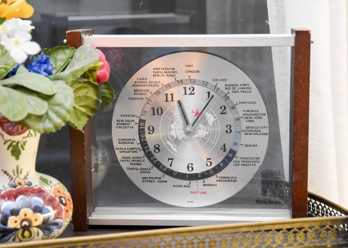Vintage World Clock