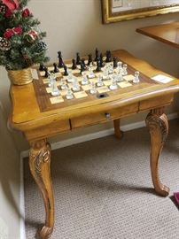 Chess game table