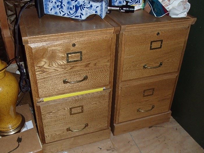Wooden File Cabinets