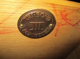 TRI-BOND MID-CENTURY BLONDE WOOD DESK