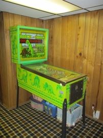 FOUR MILLION B.C. PINBALL MACHINE