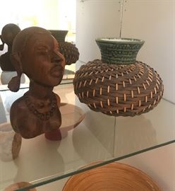 decorative pieces from Africa 