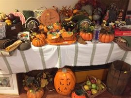 Holiday decor galore