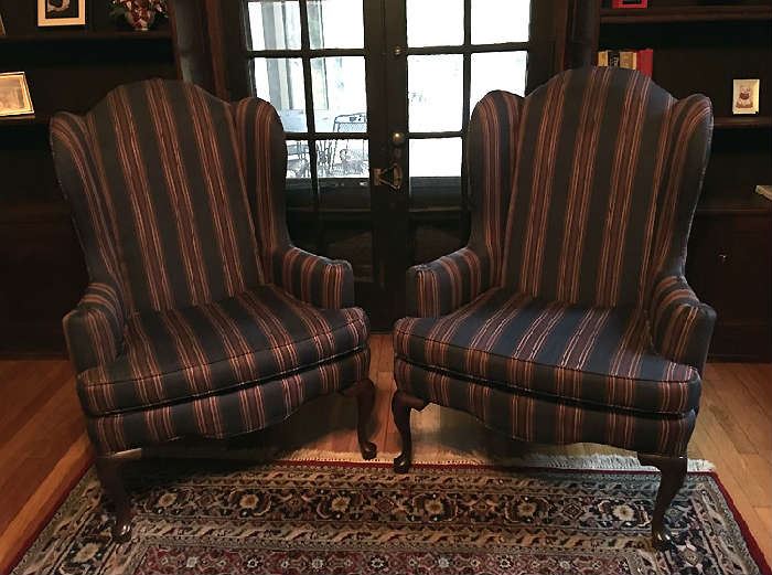 Ethan Allen wing chairs
