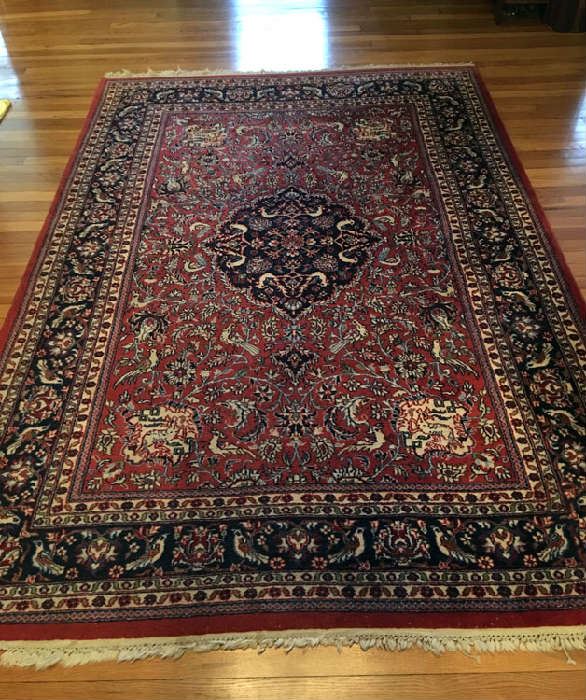 diverse selection of fine vintage oriental carpets