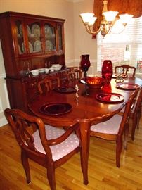 Southern Colonial Solid Cherry Dining Room