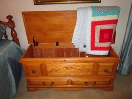 Oak Cedar Lined Chest