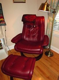 Ekornes Stressless Chair with Ottoman
