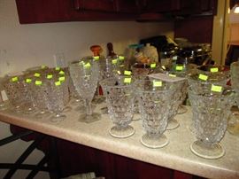 Fostoria American Block Stemware