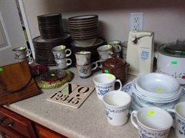 Noritake Pleasure Stoneware and Corelle