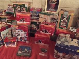 Christmas Village building and accessories