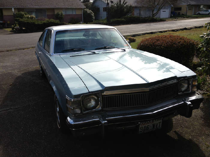 Baby Blue Buick Skylark with 66,651 original miles from one owner.  So so pretty AND it runs.