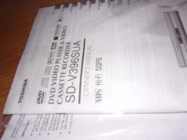 DVD player/VHS recorder