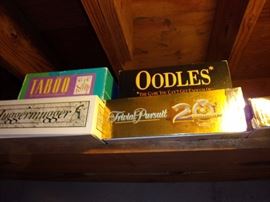 Vintage toys and games