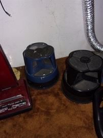 Two portable step stools