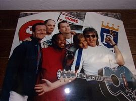 KC Chiefs, basketball, and baseball Sports Memorabilia