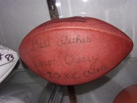 KC Chiefs, basketball, and baseball Sports Memorabilia