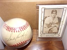 KC Chiefs, basketball, and baseball Sports Memorabilia