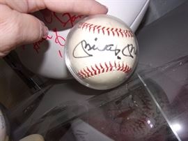 KC Chiefs, basketball, and baseball Sports Memorabilia