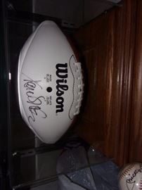 KC Chiefs, basketball, and baseball Sports Memorabilia