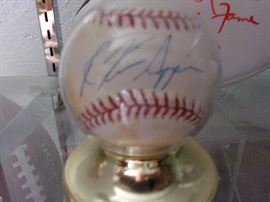 KC Chiefs, basketball, and baseball Sports Memorabilia