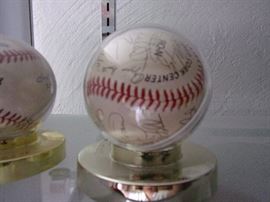 KC Chiefs, basketball, and baseball Sports Memorabilia