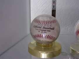 KC Chiefs, basketball, and baseball Sports Memorabilia