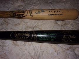 KC Chiefs, basketball, and baseball Sports Memorabilia