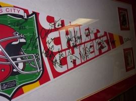 KC Chiefs, basketball, and baseball Sports Memorabilia