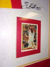 KC Chiefs, basketball, and baseball Sports Memorabilia