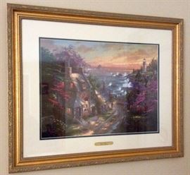 Thomas Kincaid framed print